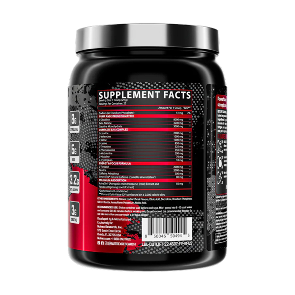 Outlift Clinical - 636.61g Fruit Punch. Фото 2
