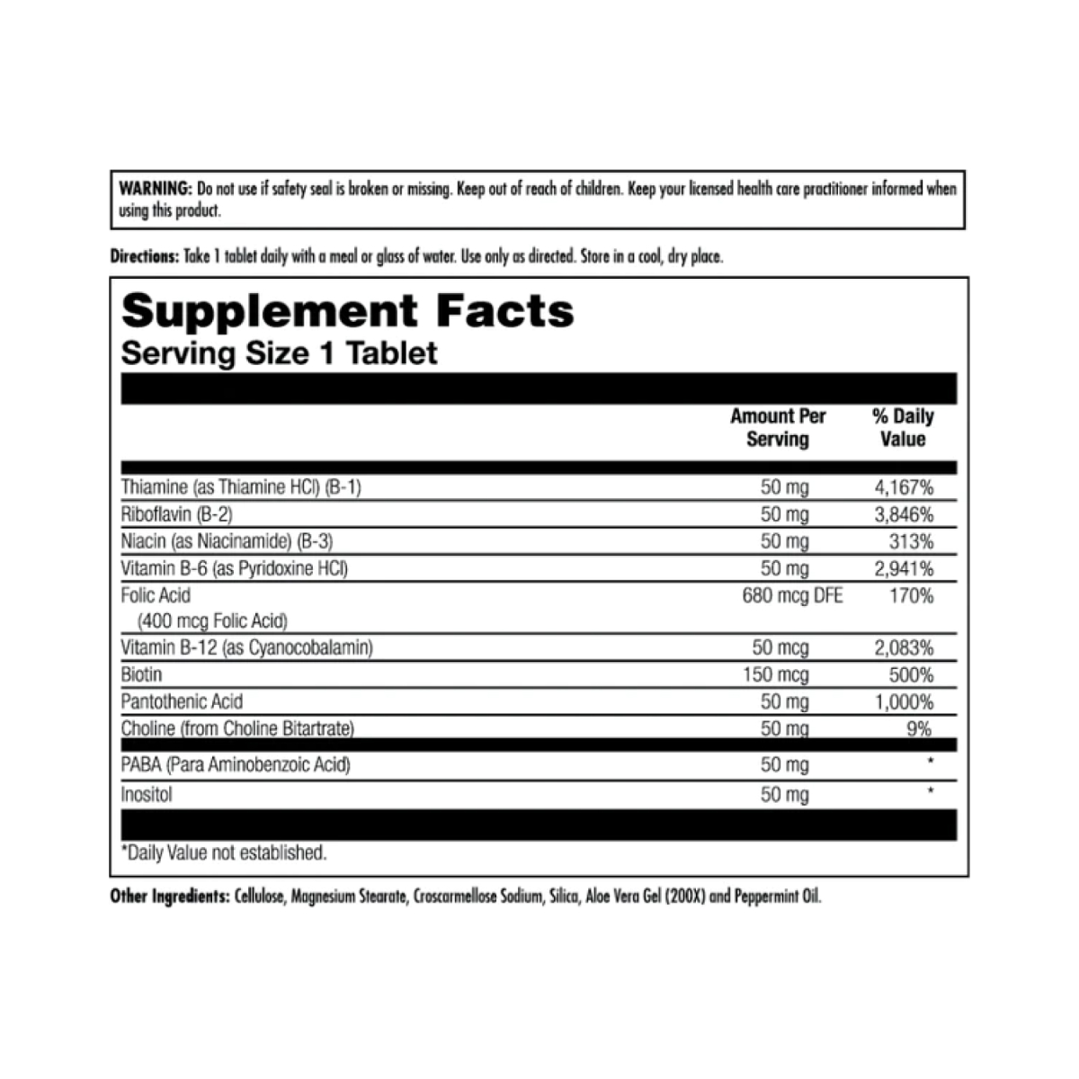 B-50 Complex - 50 tabs. Фото 2