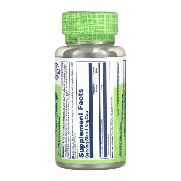 St. John's Wort Aerial 325mg - 100 vcaps. Фото 2