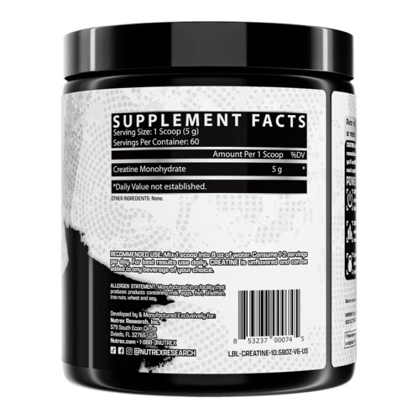 Креатин Nutrex Research Creatine Drive Black, 300 грам. Фото 3