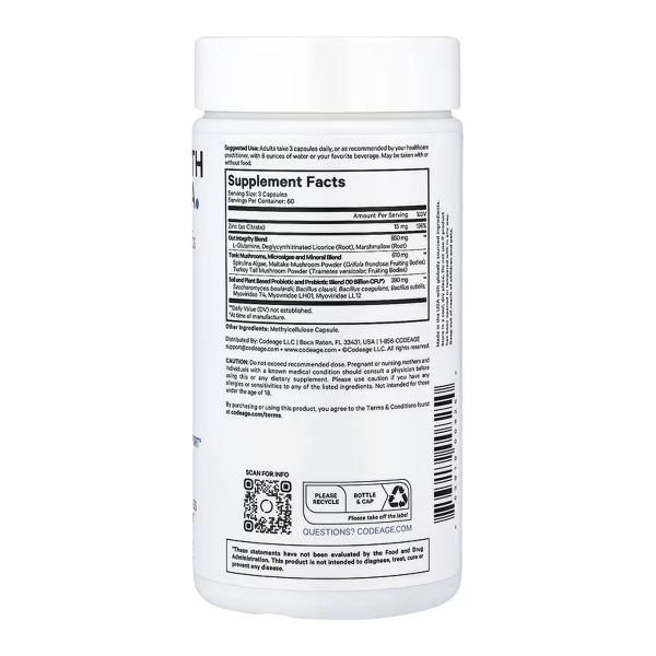 Gut Health Formula - 180 vcaps. Фото 2