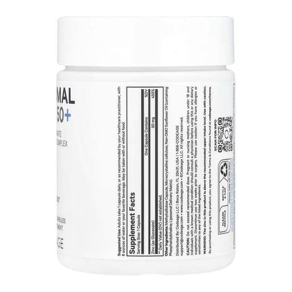 Liposomal Zinc - 100 vcaps. Фото 2