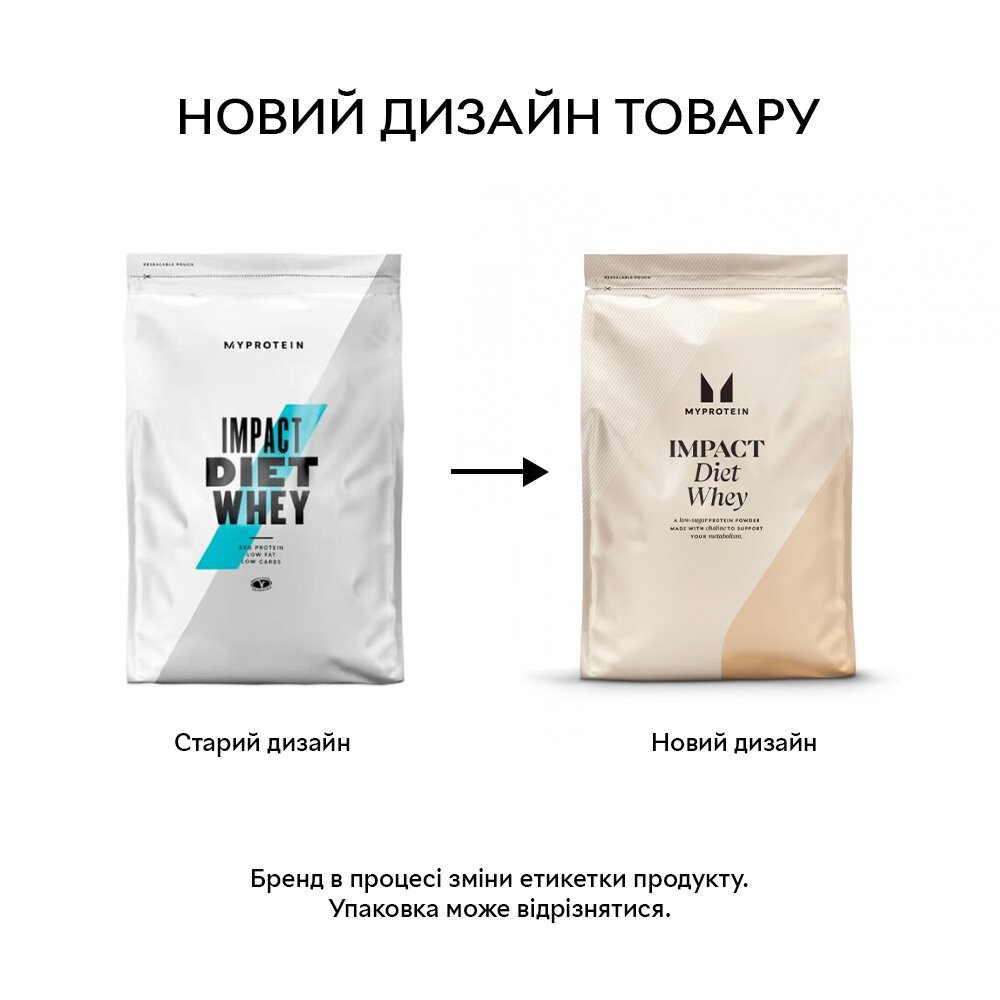 Сироватковий протеїн MyProtein Impact Diet Whey, 1 кг. Фото 2
