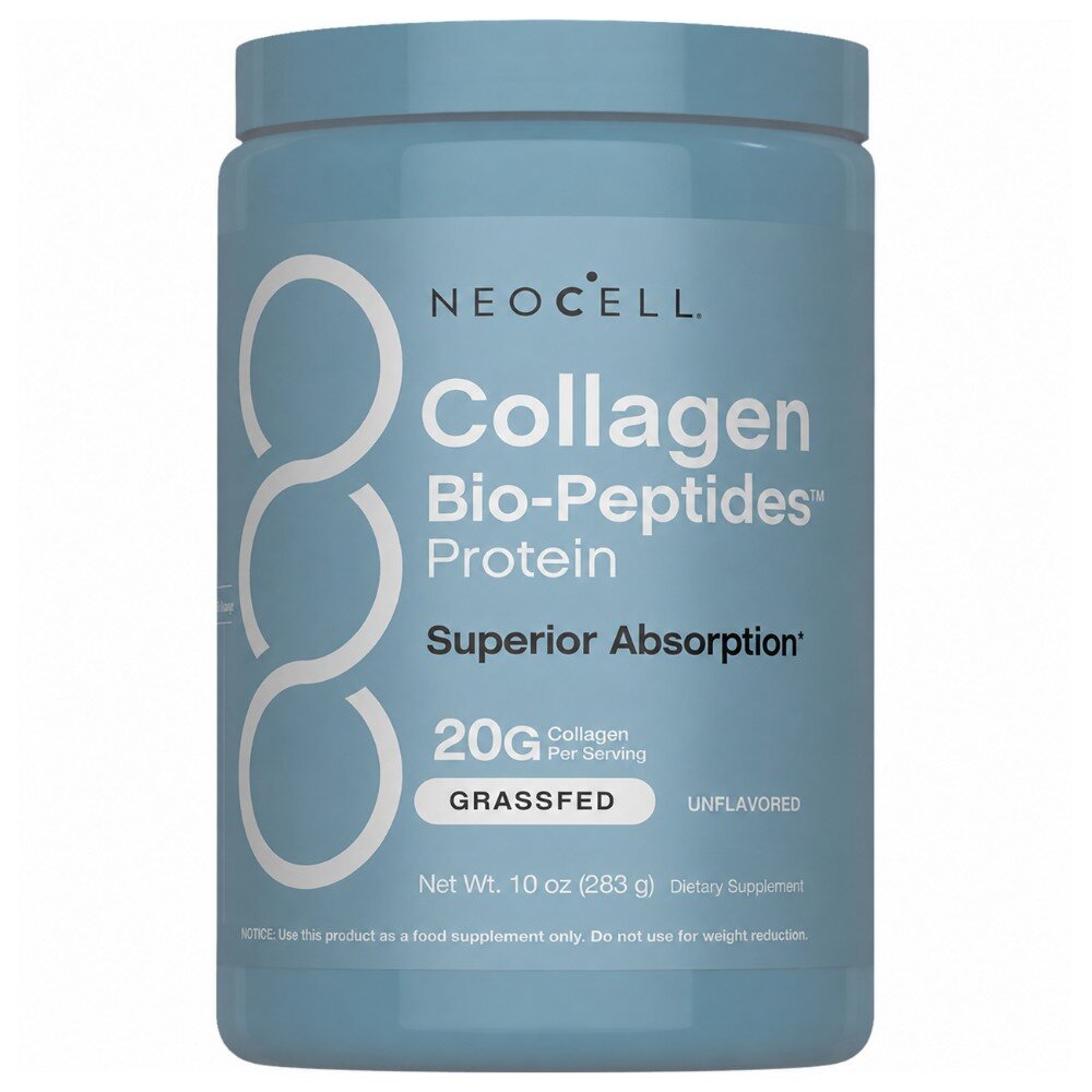 Гідролізовані колагенові пептиди Neocell Grassfed Collagen Bio-Peptides, 283 грам
