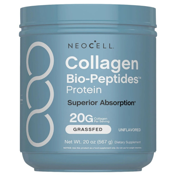 Гідролізовані колагенові пептиди Neocell Grassfed Collagen Bio-Peptides, 567 грам