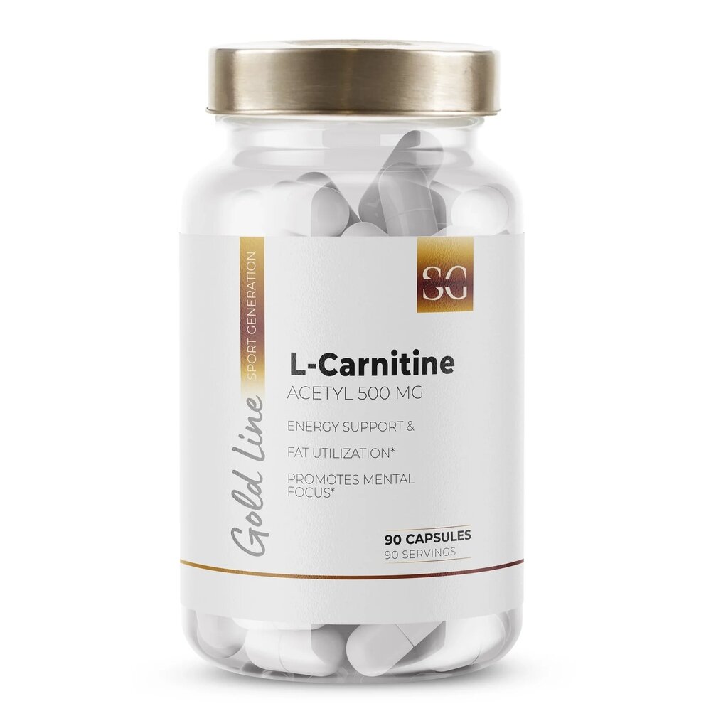 Ацетил-L-карнітин Sport Generation Healthy Line Acetyl-L-Carnitine 500 mg, 90 капсул