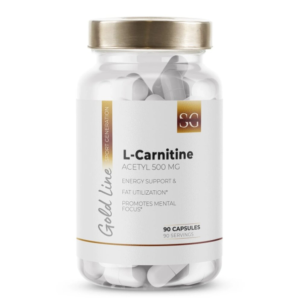 Ацетил-L-карнітин Sport Generation Healthy Line Acetyl-L-Carnitine 500 mg, 90 капсул