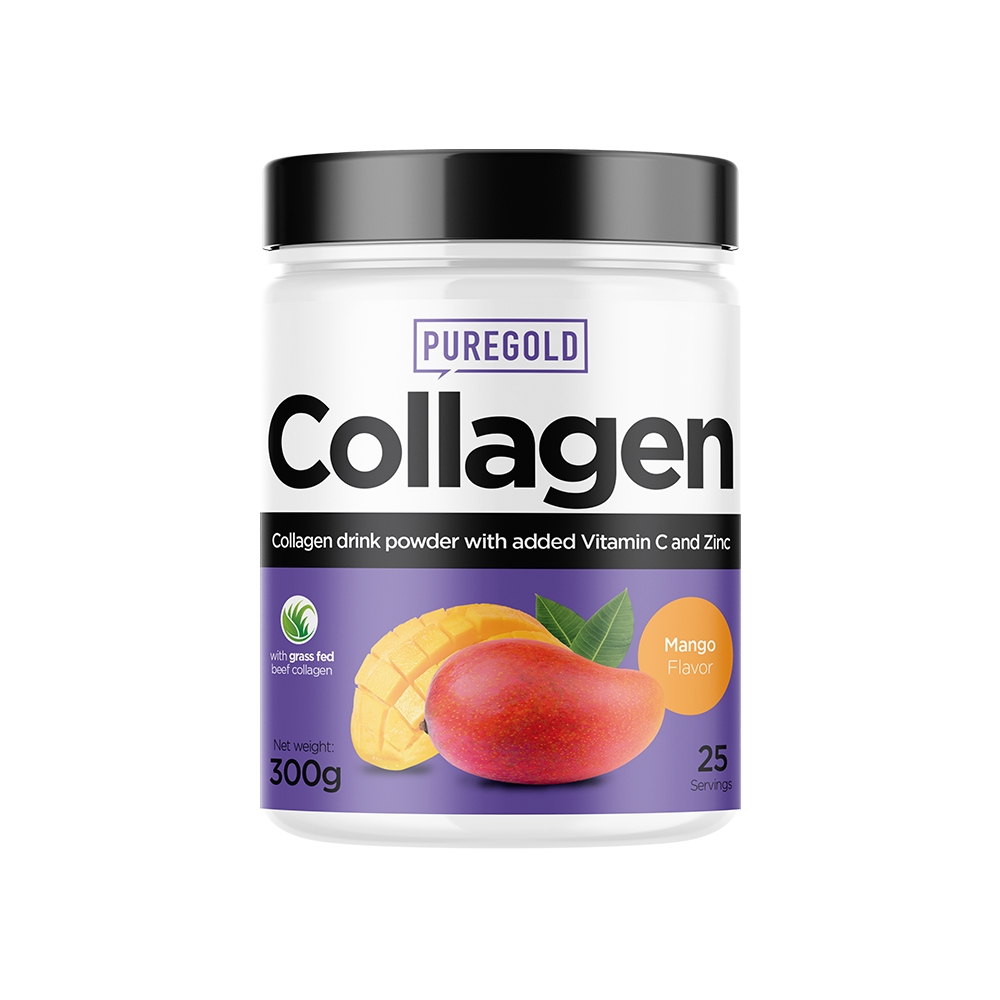 Препарат для суглобів і зв'язок Pure Gold Protein Collagen, 300 грам. Фото 2