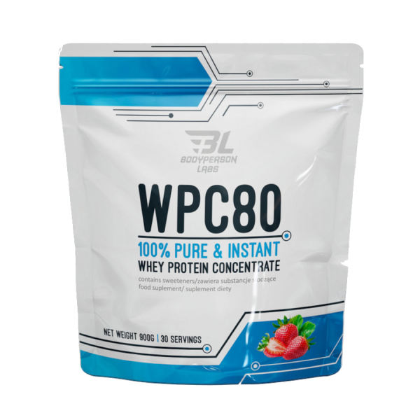Протеїн Bodyperson Labs WPC80, 900 грам