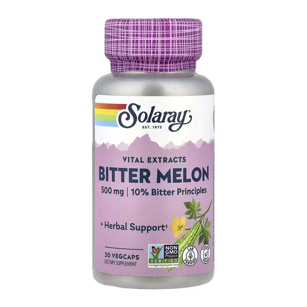 Bitter Melon Fruit Extract 10% 500mg - 30 vcaps
