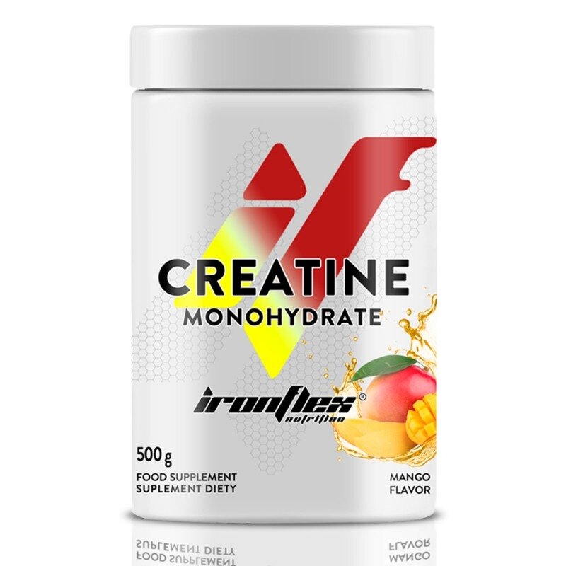 Креатин IronFlex Creatine Monohydrate, 500 грам. Фото 3