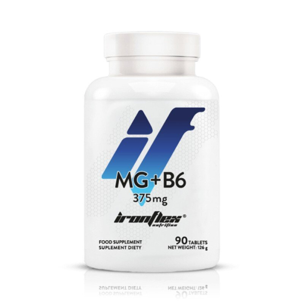 Вітаміни та мінерали IronFlex Mg + B6, 90 таблеток