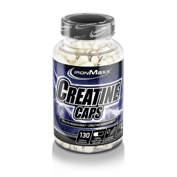 Креатин Ironmaxx Creatine Caps, 130 капсул