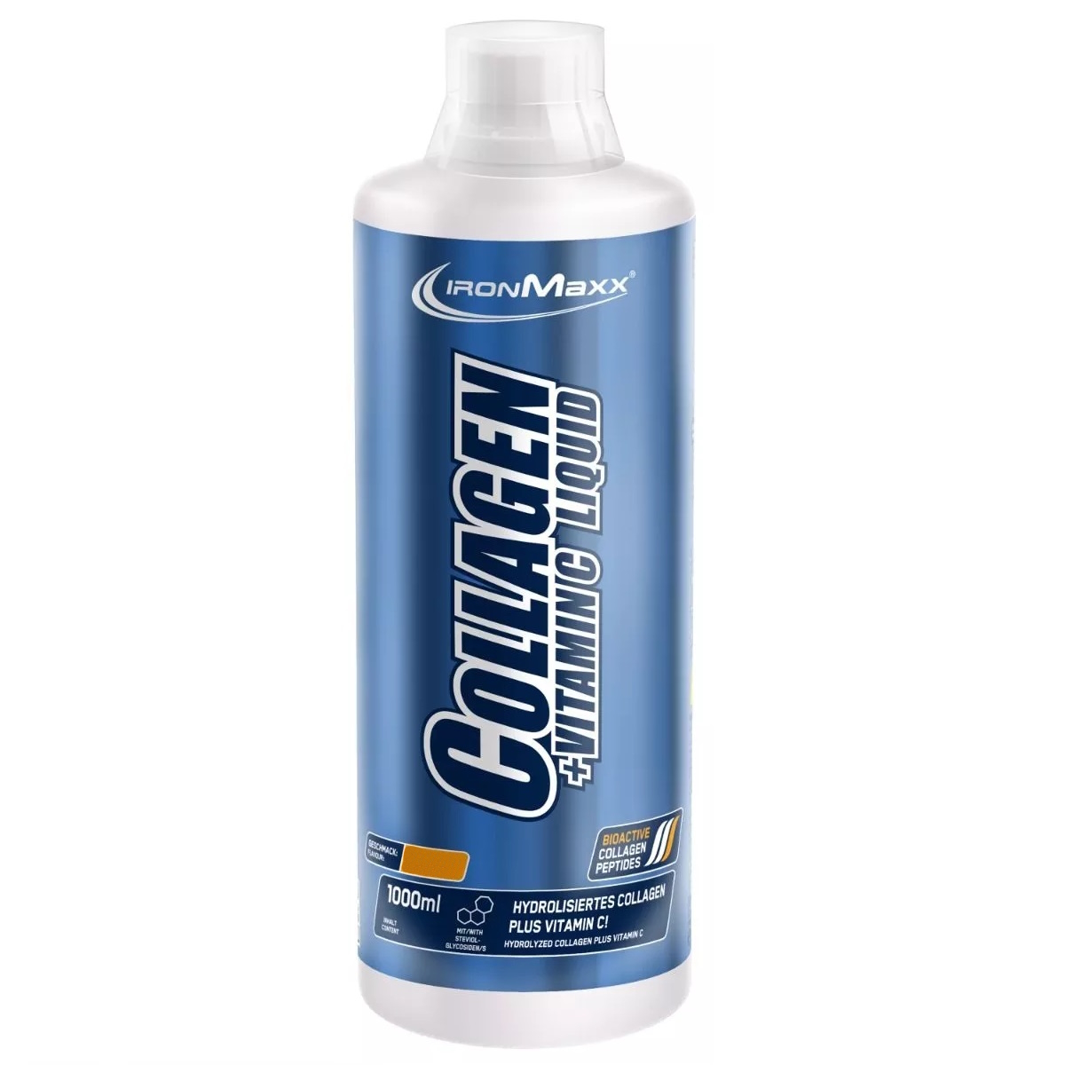 Препарат для суглобів і зв'язок Ironmaxx Collagen + Vitamin C Liquid, 1 л