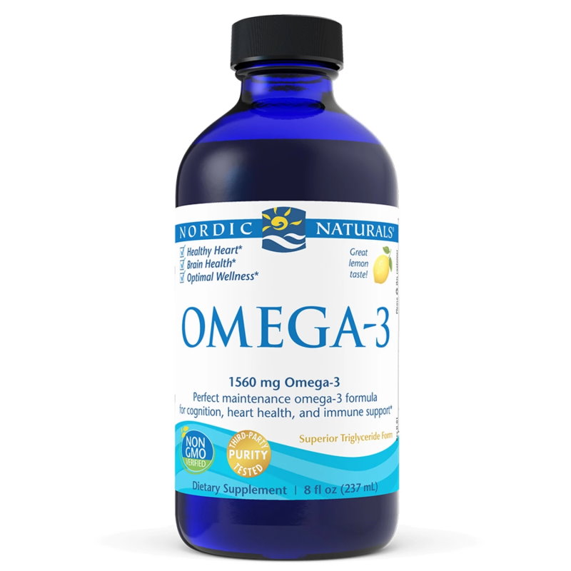 Жирні кислоти Nordic Naturals Omega-3, 237 мл