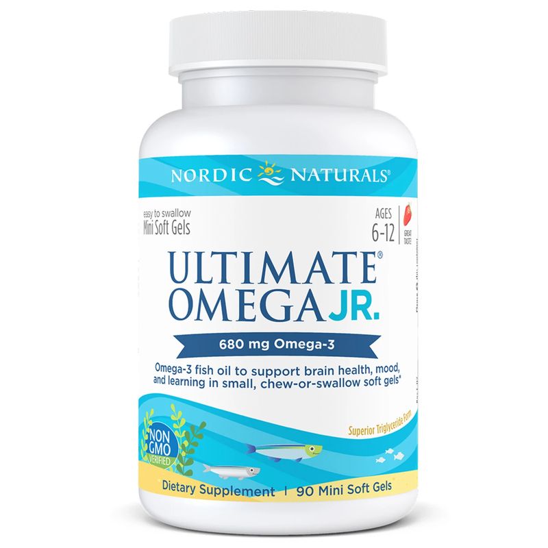 Жирні кислоти Nordic Naturals Ultimate Omega Junior, 90 капсул. Фото 2