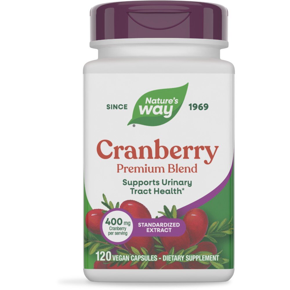 Екстракт журавлини Nature's Way Cranberry Premium Blend, 120 капсул для підтримки сечовивідної системи