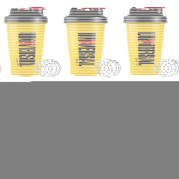 Shaker Universal - 700ml Yellow