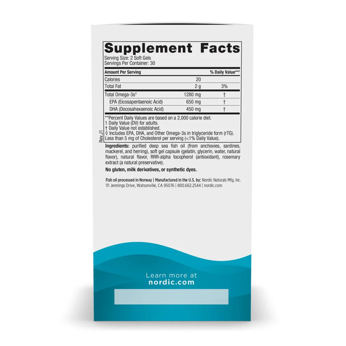 Ultimate Omega - 60 softgels. Фото 3