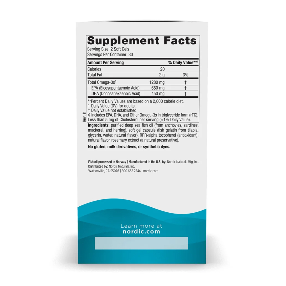Ultimate Omega Fish Gels - 60 softgels. Фото 3