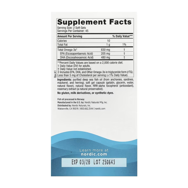 DHA - 90 softgels. Фото 2