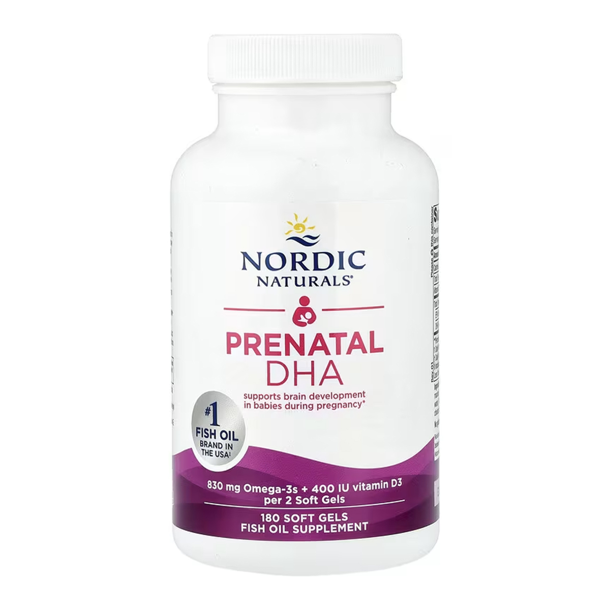 Prenatal DHA - 180 softgels. Фото 3