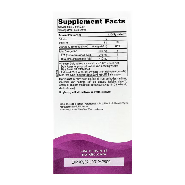 Prenatal DHA - 180 softgels. Фото 2