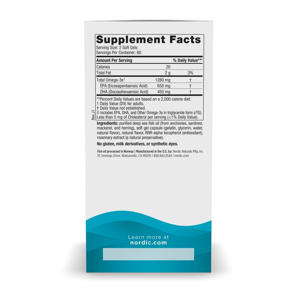Ultimate Omega - 120 softgels. Фото 3