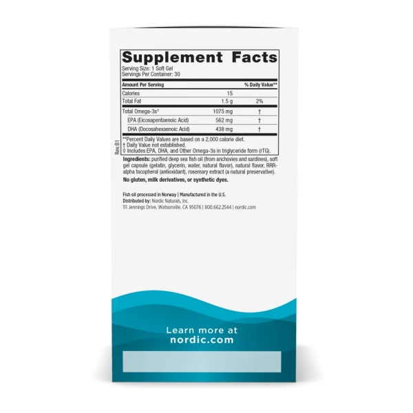 Ultimate Omega One Daily - 30 softgels. Фото 3