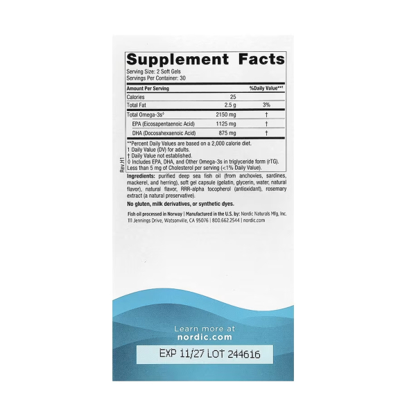 Ultimate Omega 2X - 60 softgels. Фото 2