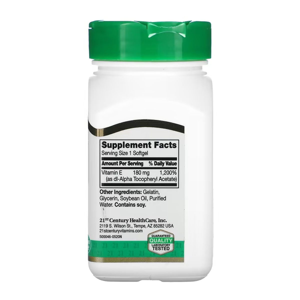 E 180 mg (400IU) - 110 softgels. Фото 2