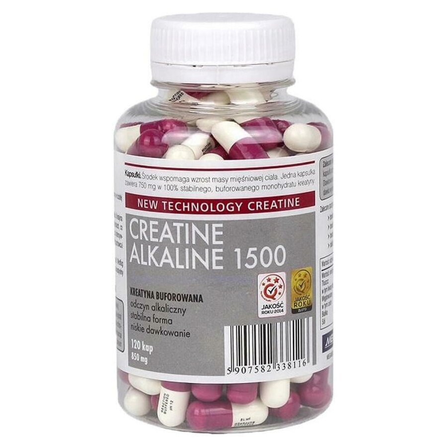 Буферизований моногідрат креатину Megabol Creatine Alkaline 1500, 120 капсул - Відкрилась капсула