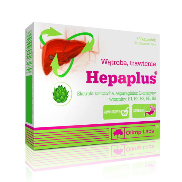 Натуральна добавка Olimp Sport Nutrition Hepa Plus, 30 капсул