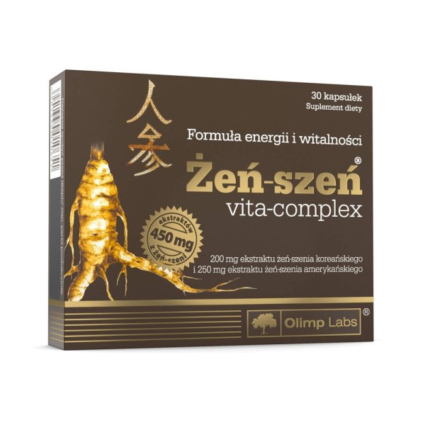 Женьшень та вітаміни Olimp Sport Nutrition Ginseng Vita-Complex, 30 капсул