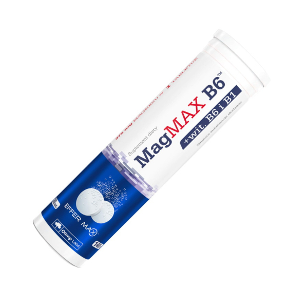 Вітаміни та мінерали Olimp Sport Nutrition Mag MAX B6, 20 шипучих таблеток