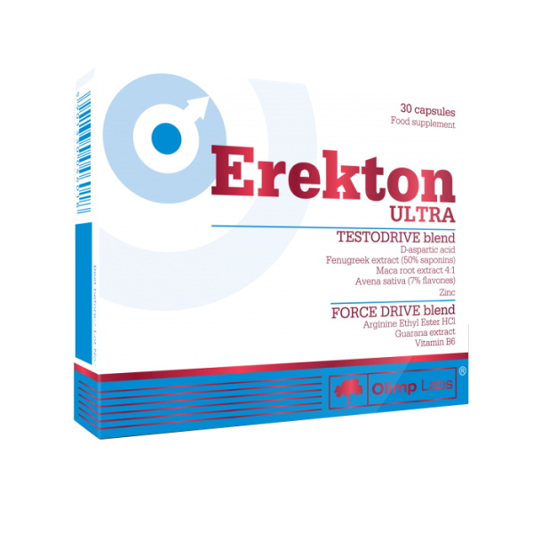Стимулятор тестостерону Olimp Sport Nutrition Erekton Ultra, 30 капсул