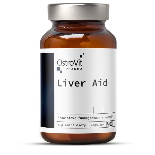 Натуральна добавка OstroVit Queen Fit Liver Aid, 90 капсул - Термін 10.26