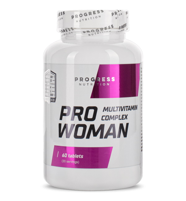 Вітаміни та мінерали Progress Nutrition Pro Woman, 60 таблеток - Термін 11.26