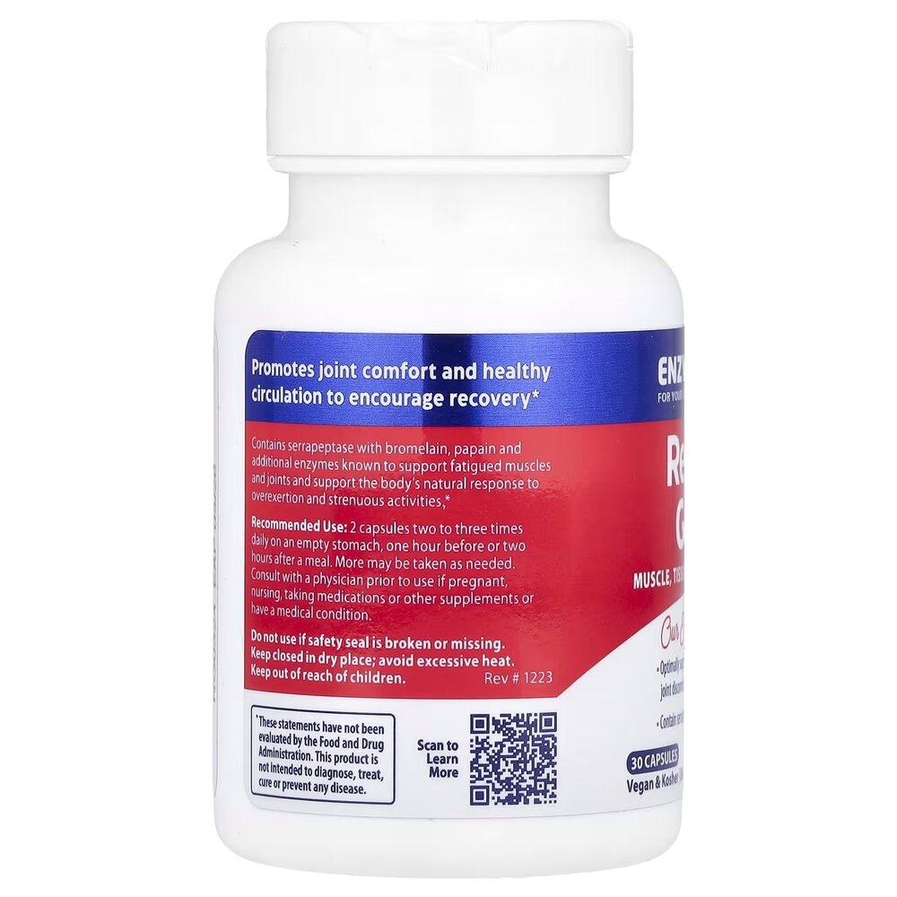 Натуральна добавка Enzymedica Repair Gold, 30 капсул. Фото 3