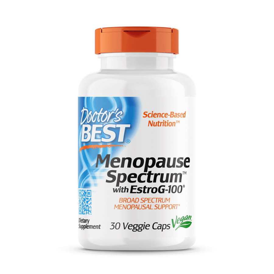 Натуральна добавка Doctor's Best Menopause Spectrum with EstoG-100, 30 вегакапсул