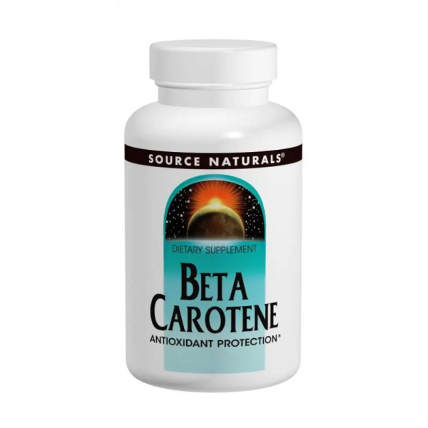 Вітаміни та мінерали Source Naturals Beta Carotene 25000 IU, 100 капсул