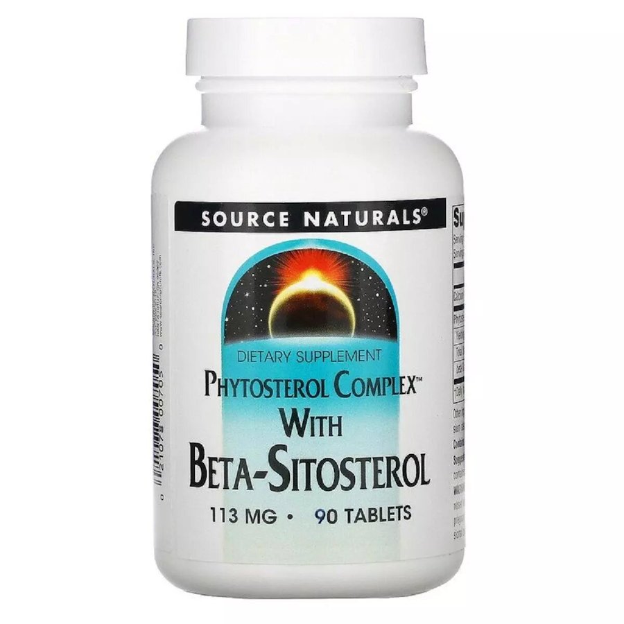 Комплекс фітостеролів Source Naturals Phytosterol Complex with Beta-Sitosterol, 90 таблеток