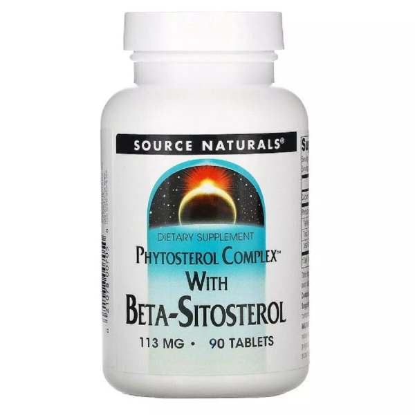 Комплекс фітостеролів Source Naturals Phytosterol Complex with Beta-Sitosterol, 90 таблеток
