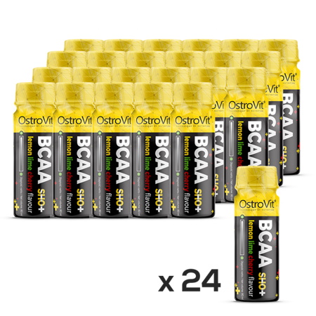 Амінокислота BCAA OstroVit BCAA Shot, 24*80 мл