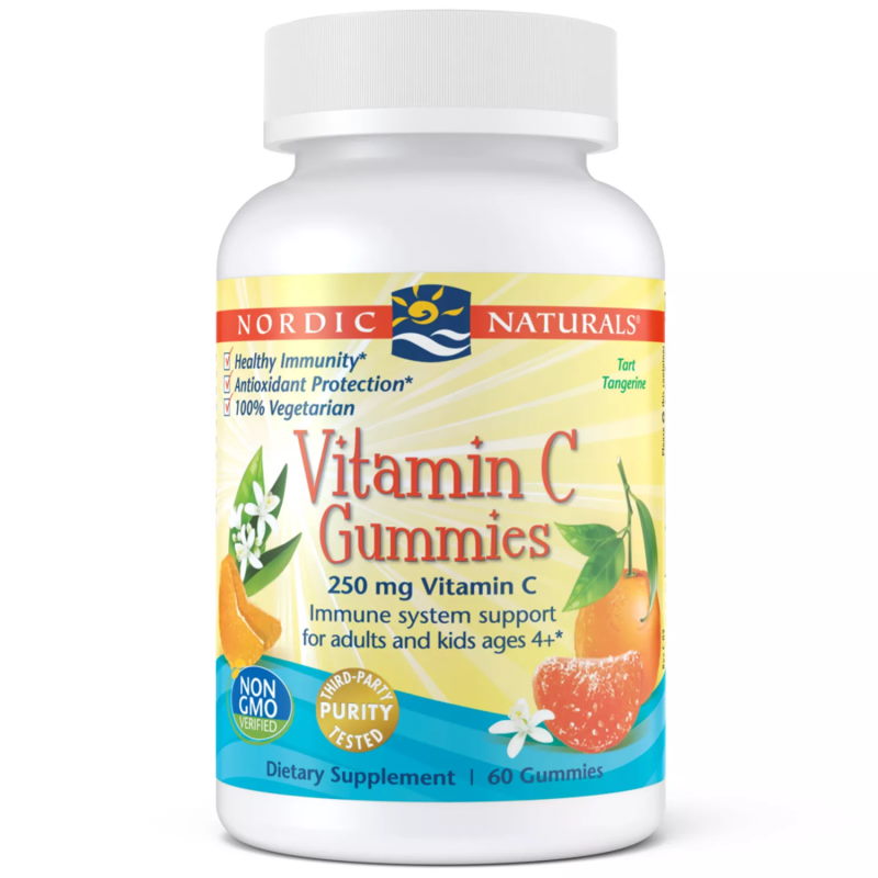 Вітаміни та мінерали Nordic Naturals Vitamin C Gummies, 60 желейок
