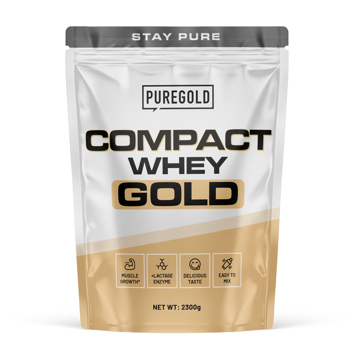 Compact Whey Gold - 2300g Cookies and Cream