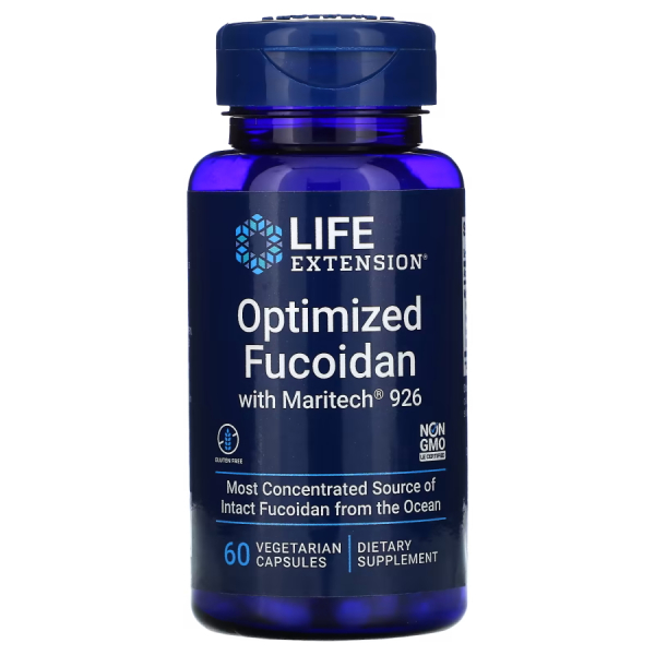 Натуральна добавка Life Extension Optimized Fucoidan, 60 вегакапсул