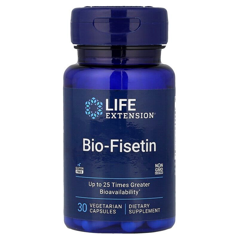 Натуральна добавка Life Extension Bio-Fisetin, 30 вегакапсул