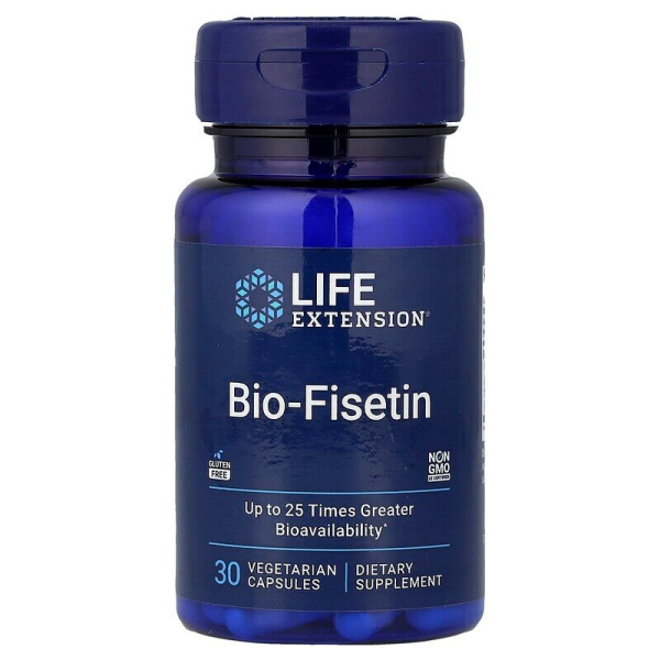 Натуральна добавка Life Extension Bio-Fisetin, 30 вегакапсул
