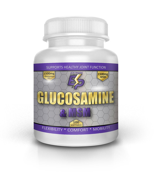 Glucosamine & MSM EXTREME POWER, 50 капсул